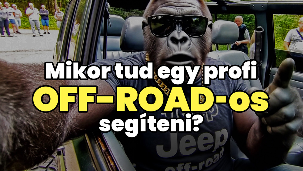 Off-roados majmok - vicces, de fontos az üzenet!